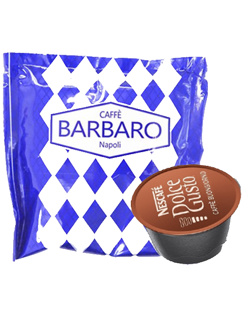 CAFFE' BARBARO MISCELA CREMOSO NAPOLI 100 CAPSULE COMP. DOLCE GUSTO