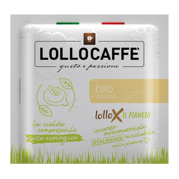 LOLLO CAFFÈ A CIALDA 150 PZ ORO