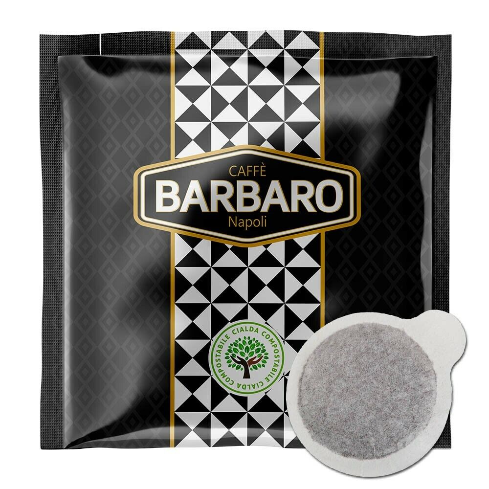 CAFFE' BARBARO 150 CIALDE ESE 44MM MISCELA NERA