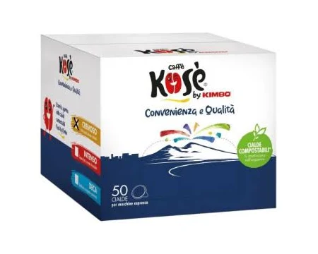 Kosè by Kimbo Cialde Caffè Compostabili ESE Cremoso -Confezione da 50 Cialde - immagine 2
