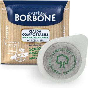50 Cialde ESE 44 mm Caffè Borbone Miscela BLU