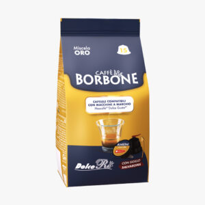 15 Capsule Borbone Compatibili Con Macchine Da Caffè Nescafè®* Dolce Gusto®* Miscela ORO