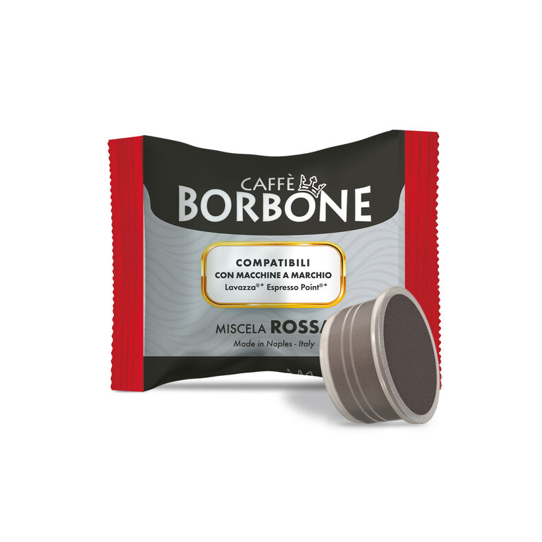 50 Capsule Borbone Compatibili Point Miscela ROSSA