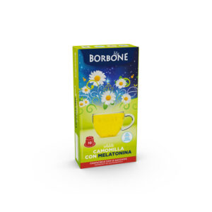 10 Capsule Borbone Per Bevanda Solubile CAMOMILLA E MELATONINA