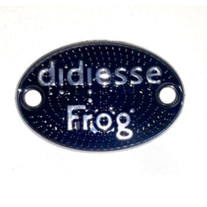 Targhetta Frog Didiesse