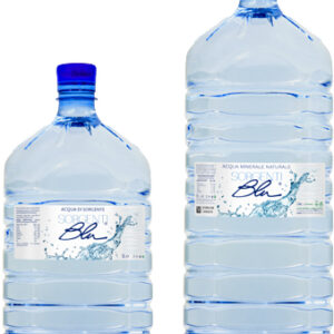 blu Boccione d'Acqua, in Pet con attaco standard per dispenser Capacità 18 Litri