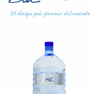 blu Boccione d'Acqua, in Pet con attaco standard per dispenser Capacità 12 Litri
