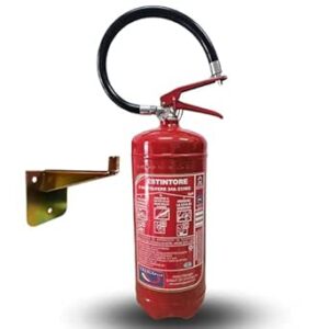 Estintore Polvere 6 KG - ANNO: 2025 - CERTIFICATO E OMOLOGATO A NORMA DI LEGGE + STAFFA E CARTELLO - Soluzione Sicurezza Antincendio Professionale